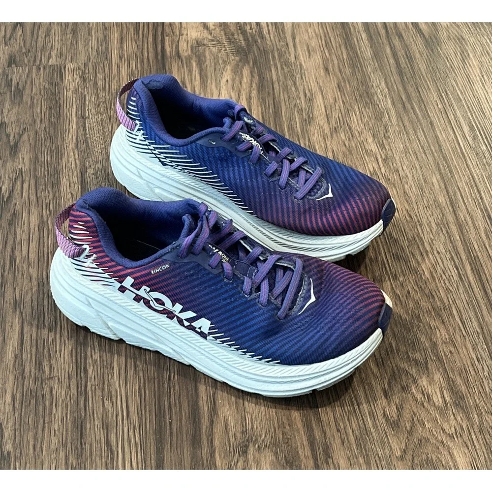 Hoka One One Womens Rincon 2 1110515 CBAI Blue Running Shoes Sneakers Size 6.5